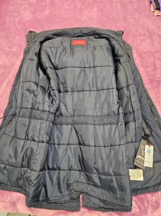 Chaqueta Parka Azul Guess