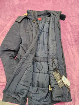 Chaqueta Parka Azul Guess