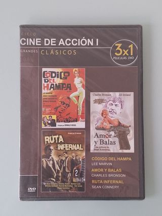 DVD Cine de Acción I - 3 Películas (PRECINTADO)