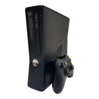 CONSOLA XBOX 360S NEGRO + MANDO + CABLES