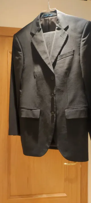 Traje de caballero negro