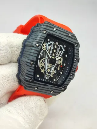 Reloj Forsining Gris Naranja