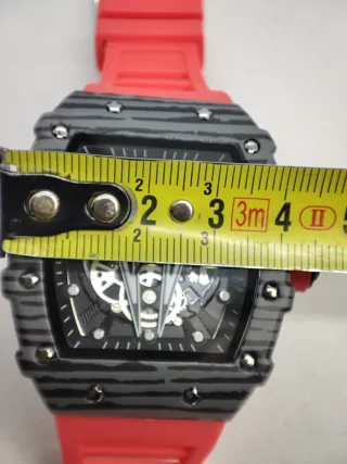 Reloj Forsining Gris Naranja
