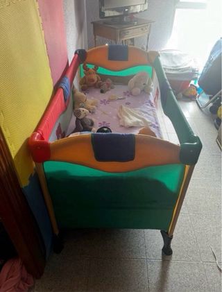 Cuna de viaje bebé plegable