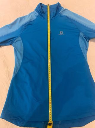 Camiseta Salomon Talla M Media Cremallera