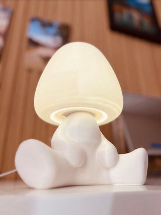 Lampada Design Unico ILLUMO Bimbo Bianca