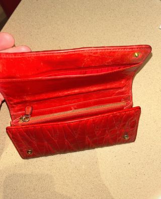 Portafoglio Miu Miu rosso