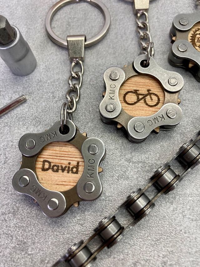 Llavero Ciclista Personalizado