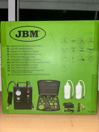Sangrador de frenos eléctrico JBM