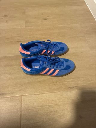 Adidas Gazelle Talla 39 Azul y Rosa