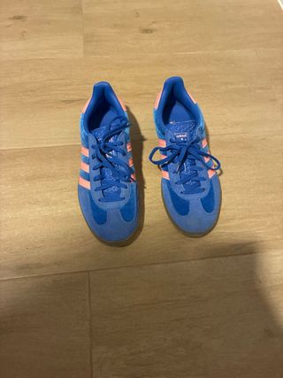 Adidas Gazelle Talla 39 Azul y Rosa