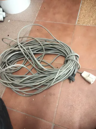 Cable alargador gris