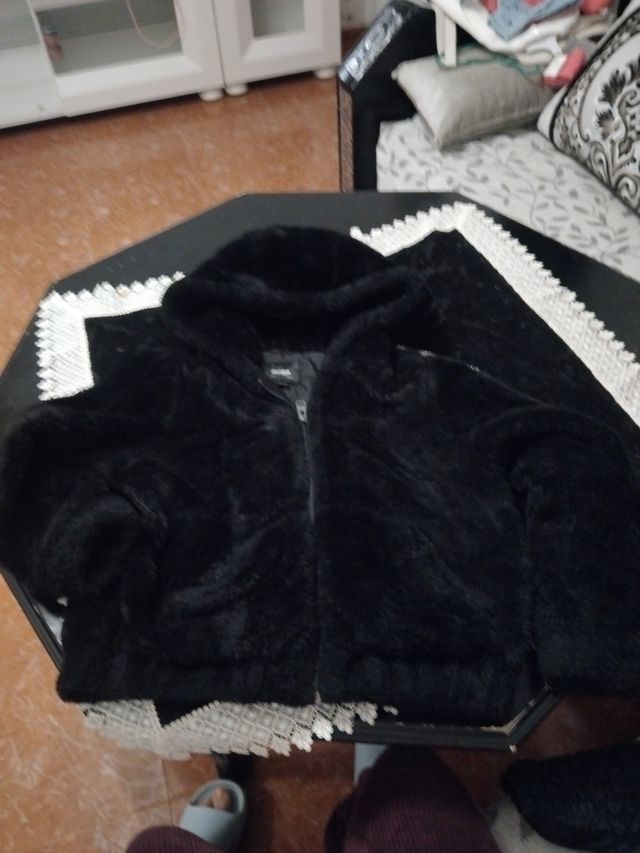 Chaqueta Pull&Bear Negra Talla M