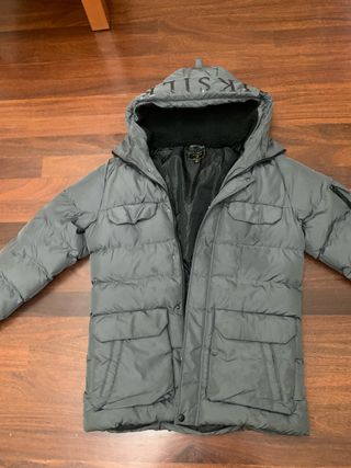 Chaqueta Siksilik gris auténtica