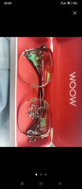 Lote de gafas WOOW doradas