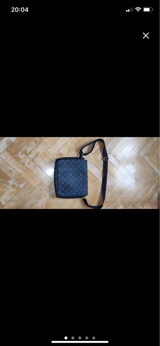 Bandolera Louis Vuitton gris