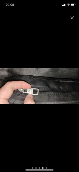 Bandolera Louis Vuitton gris