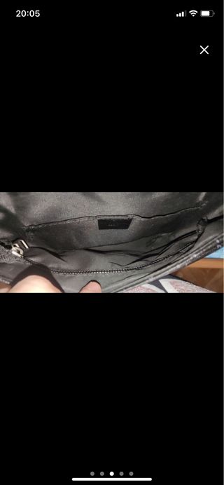 Bandolera Louis Vuitton gris