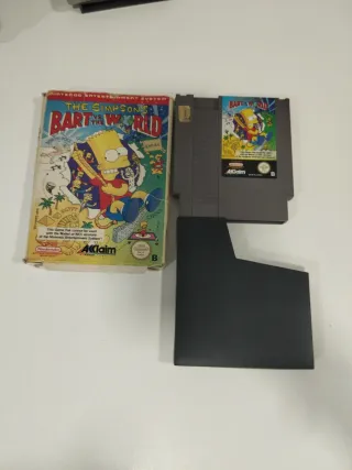 The Simpsons: Bart vs. the World NES