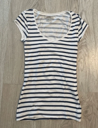 Camiseta marinera rayas mujer manga corta