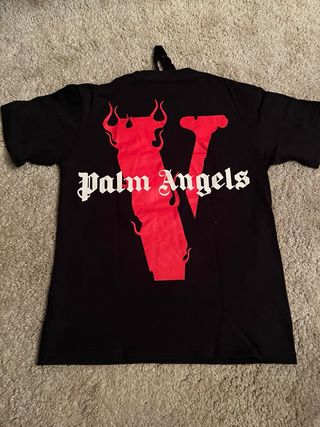 Camiseta VLONE Negra Estampada