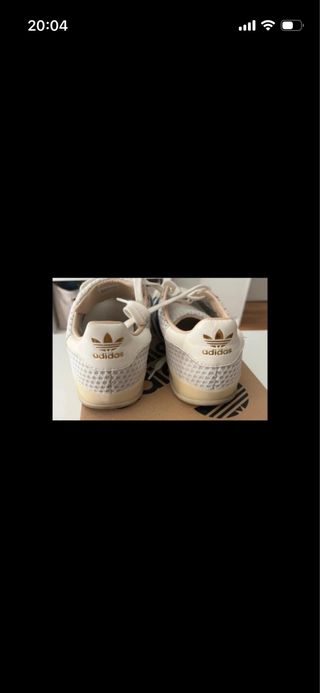 Adidas Gazelle Indoor Beige/Azul