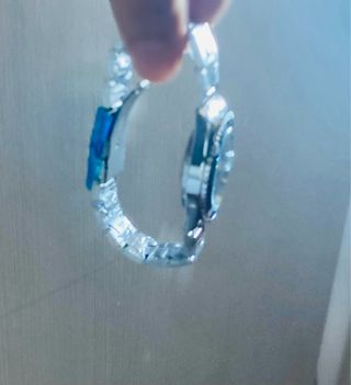 Reloj Acero Azul nuevo