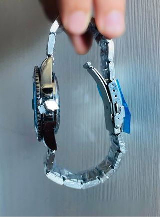 Reloj Acero Azul nuevo
