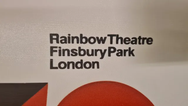 Poster David Bowie Rainbow Theatre