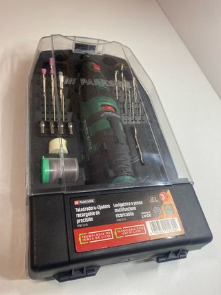 Parkside Taladradora-Lijadora Recargable 12V