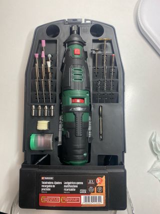 Parkside Taladradora-Lijadora Recargable 12V