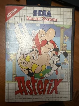 Asterix Master System SEGA Acción
