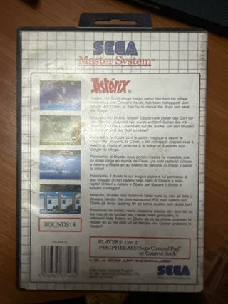 Asterix Master System SEGA Acción