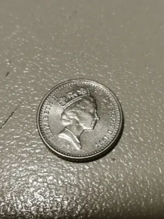 Moneda 5 Pence Escocia