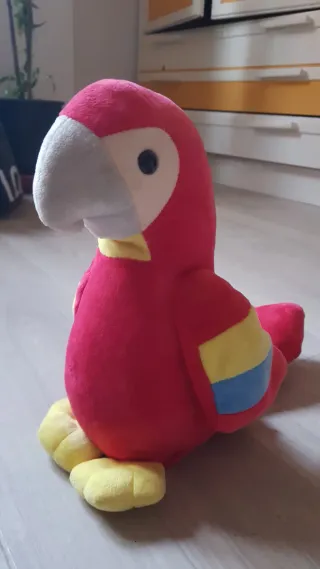 Peluche interattivo per pappagalli