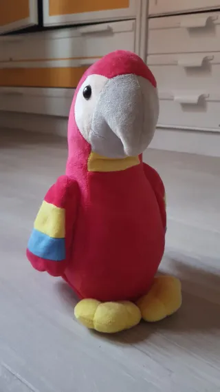 Peluche interattivo per pappagalli