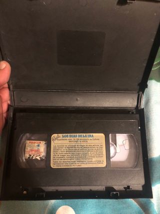 VHS Los Días de la Ira Western Español