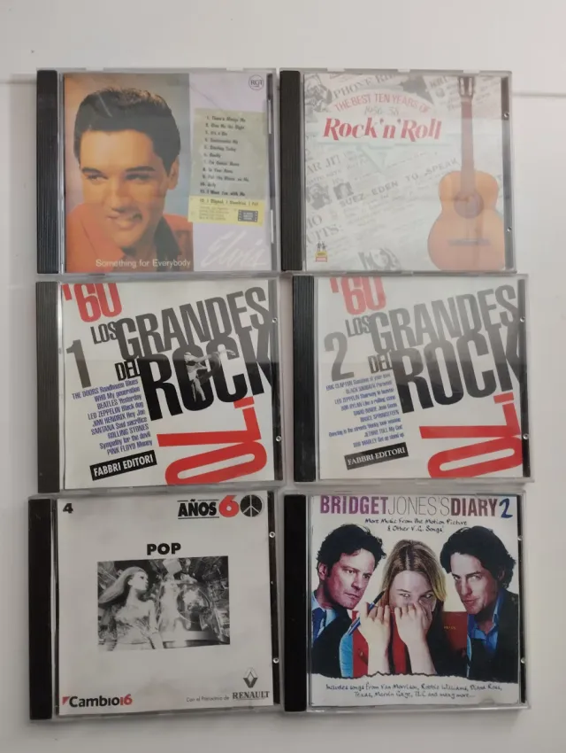 Elvis Presley - 4 CDs Rock y Pop