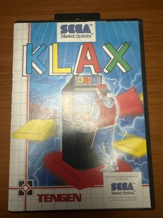 Klax Sega Master System Tengen