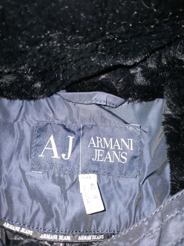 Chaqueta Armani Jeans Talla 40 Azul Marino