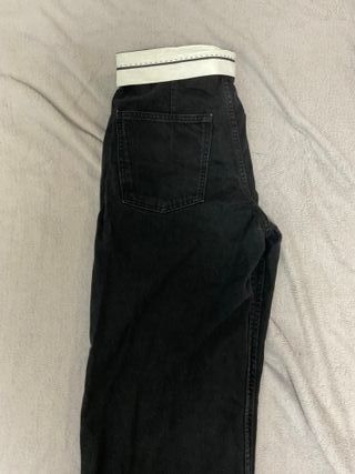 Pantalón ancho negro