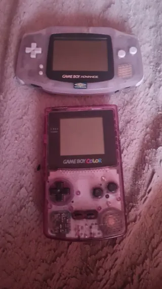 Nintendo Game Boy Color morada i gameboy advance 
