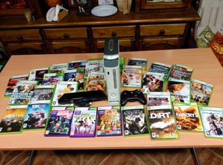 Lote Xbox 360 Kinect, Mando y Juegos