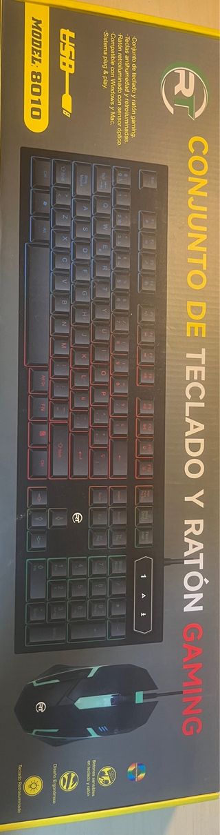 Conjunto Teclado y Ratón Gaming R 8010