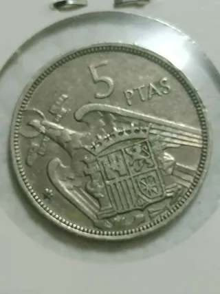 5 Pesetas 1957 Estrella 74