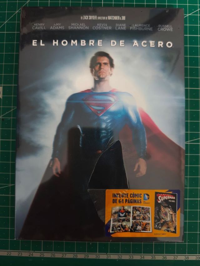 O Homem de Aço Blu-ray + Banda Desenhada