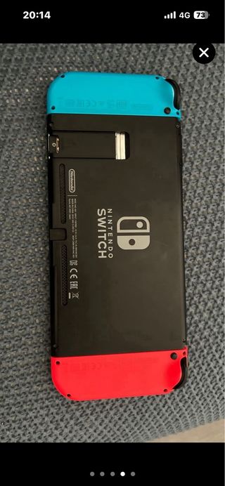 Nintendo Switch y juegos incluidos. 