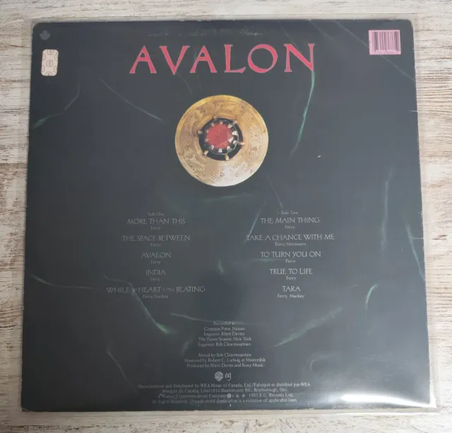 Vinilo Roxy Music Ávalon