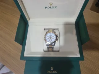 2025 Rolex Daytona Oro y Plata