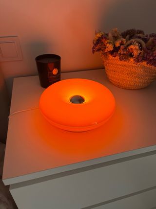 Lâmpada Donut Viral Laranja